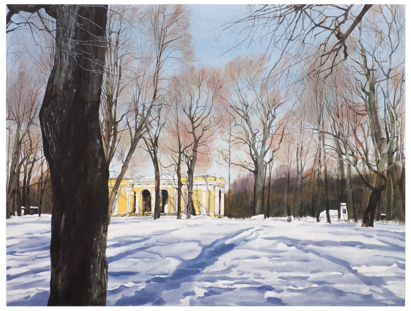 封思勇 《某年某月某日》 54×76cm 水彩画.JPG