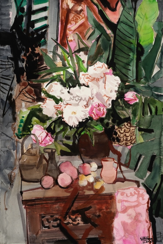 周刚 《唯有牡丹真国色》 150×105cm 2024.jpg