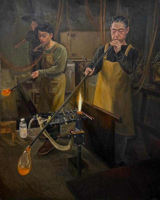 23.张雯暄《热塑》2644889357@qq.com 144_180cm 布面油画.jpg